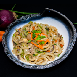 Udon sauté aux légumes